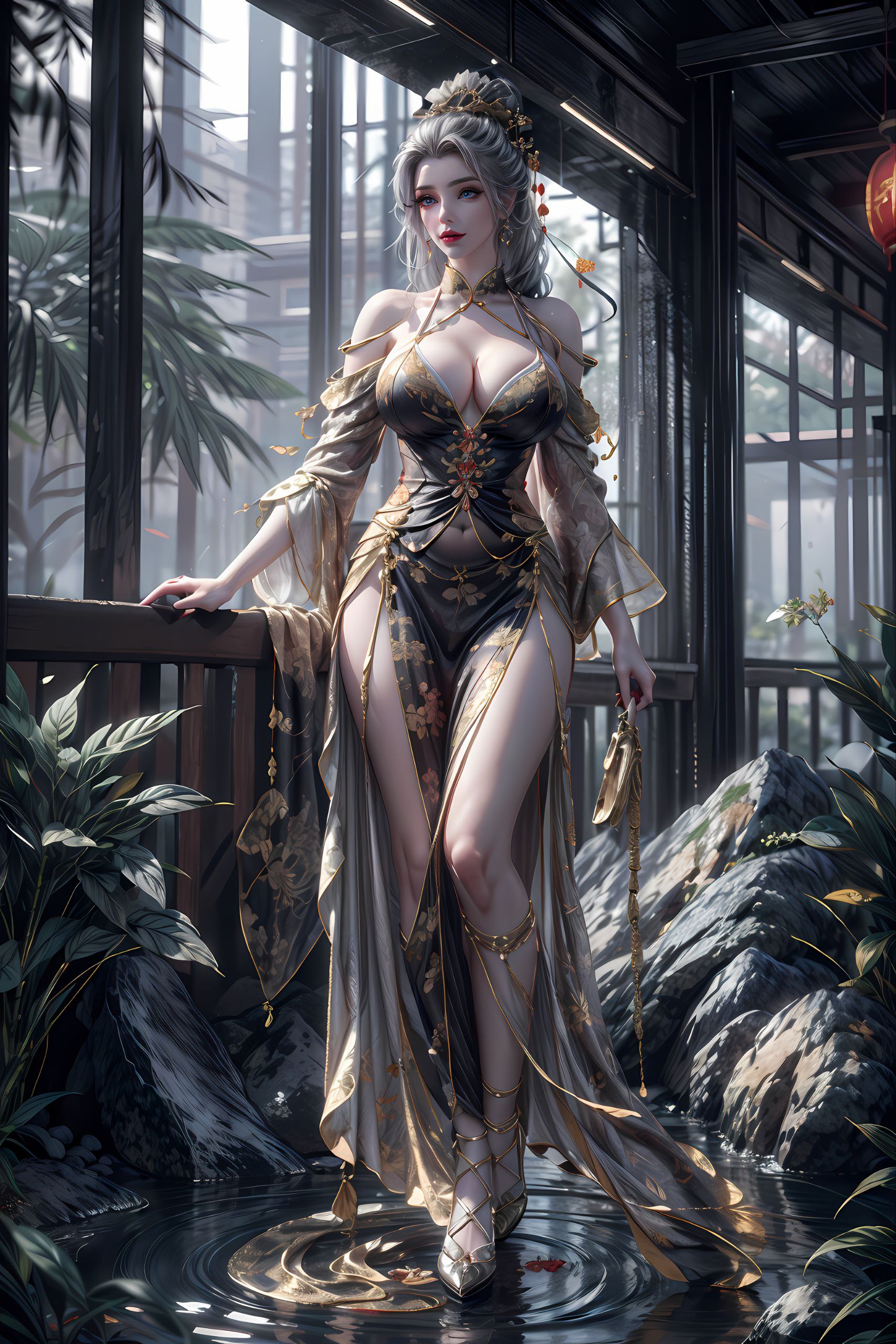 她的作品不